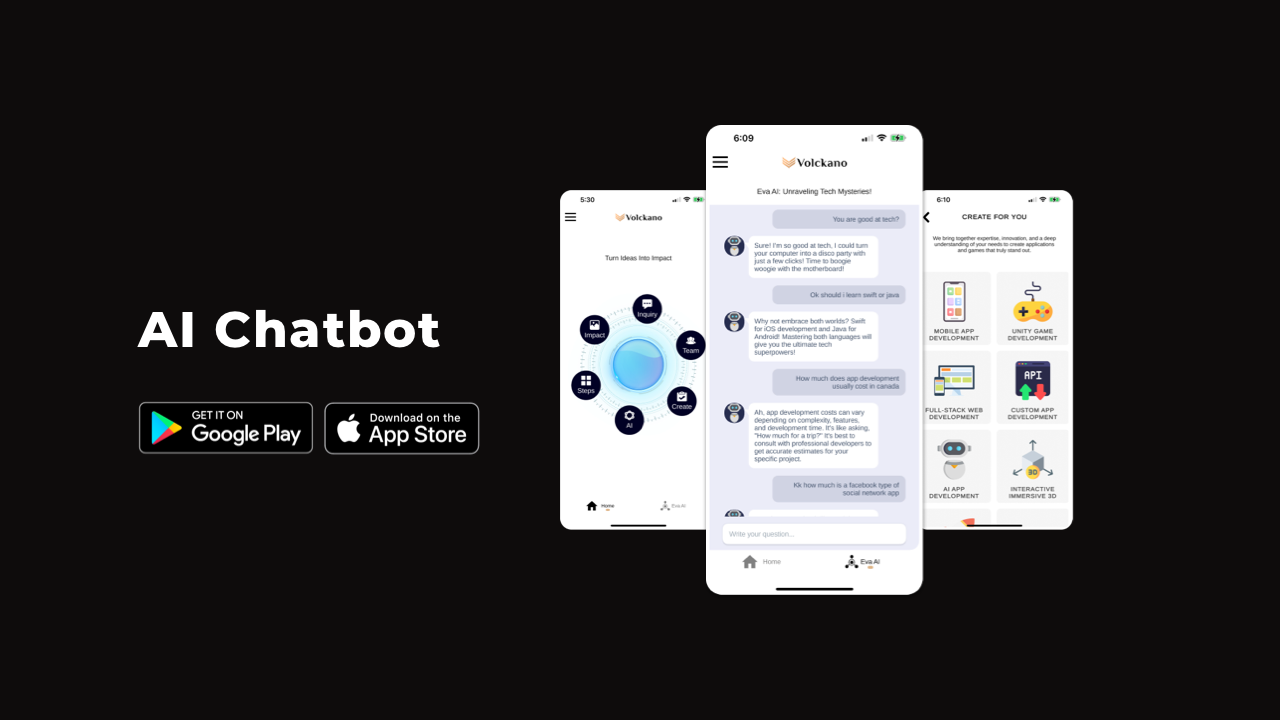 AI Chatbot project cover page