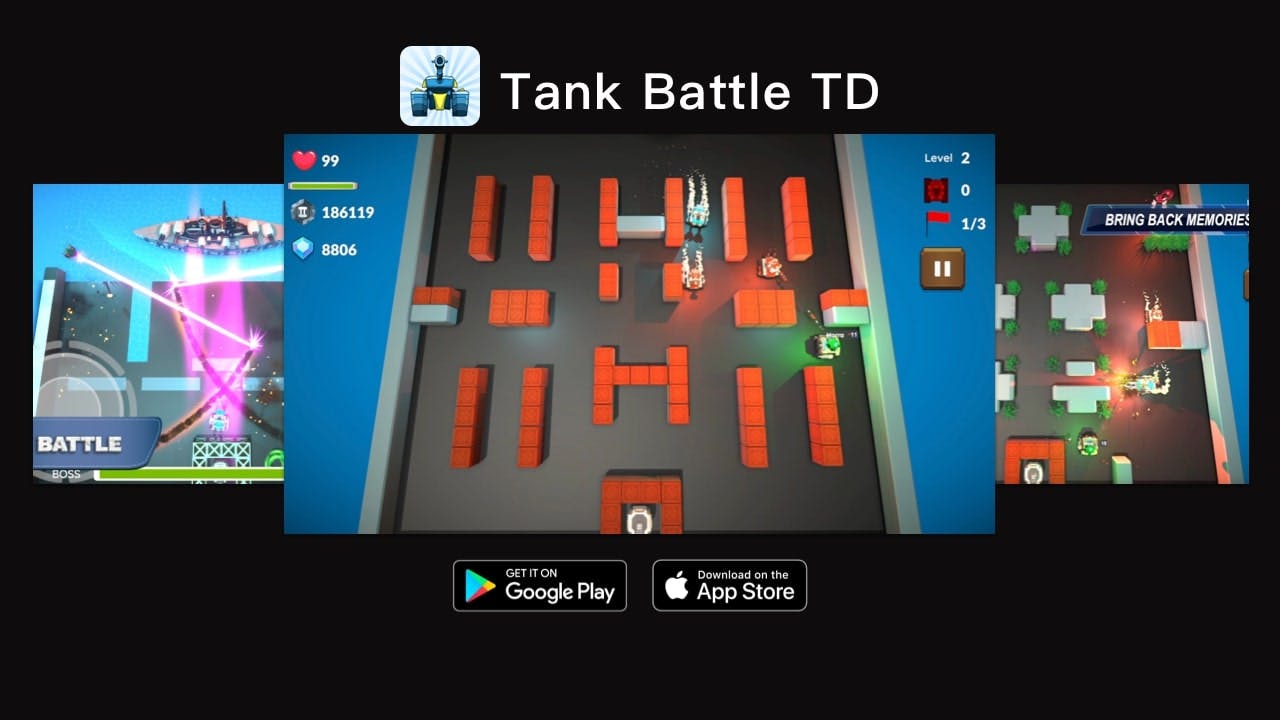 Tank Battle TD project cover page